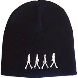 The Beatles Unisex Beanie Hat: Abbey Road (Sonic Silver)