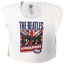 The Beatles Ladies T-Shirt: Liverpool England 1962