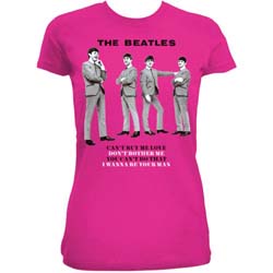 The Beatles Ladies T-Shirt: You can't do that