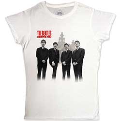 The Beatles Ladies T-Shirt: Beatles In Liverpool