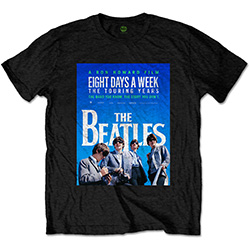 The Beatles Unisex T-Shirt: 8 Days a Week Movie Poster