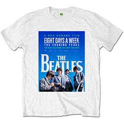 The Beatles Unisex T-Shirt: 8 Days a Week Movie Poster