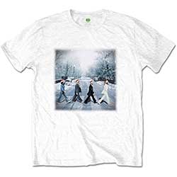 The Beatles Unisex T-Shirt: Abbey Christmas