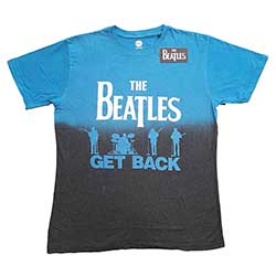 The Beatles Unisex T-Shirt: Get Back (Dip-Dye)