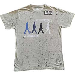 The Beatles Unisex T-Shirt: Abbey Road Colours (Dip-Dye)
