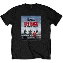 The Beatles Unisex T-Shirt: Rooftop Concert  