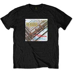 The Beatles Unisex T-Shirt: Please Please Me Gold (Foiled)