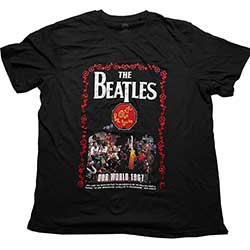 The Beatles Unisex T-Shirt: Our World 1967