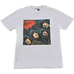 The Beatles Unisex T-Shirt: Rubber Soul Album Cover
