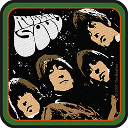 The Beatles Standard Printed Patch: Rubber Soul Album