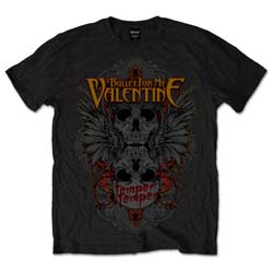 Bullet For My Valentine Unisex T-Shirt: Winged Skull