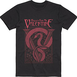Bullet For My Valentine Unisex T-Shirt: Red Snake