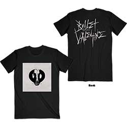 Bullet For My Valentine Unisex T-Shirt: Album Cropped & Large Logo (Back Print)