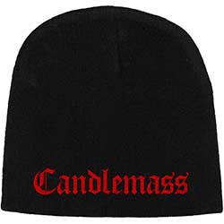 Candlemass Unisex Beanie Hat: Logo