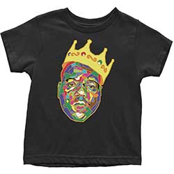 Biggie Smalls Kids Toddler T-Shirt: Crown