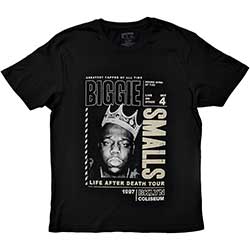 Biggie Smalls Unisex T-Shirt: Life After Death Tour