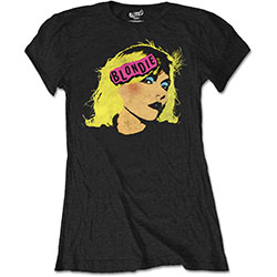 Blondie Ladies T-Shirt: Punk Logo (Retail Pack)