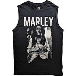 Bob Marley Unisex Tank T-Shirt: Marley B&W