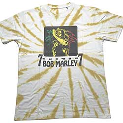 Bob Marley Unisex T-Shirt: 77 (Wash Collection)