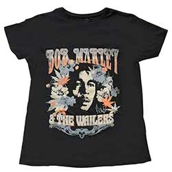 Bob Marley Ladies T-Shirt: & The Wailers