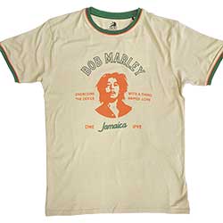 Bob Marley Unisex Ringer T-Shirt: Thing Called Love