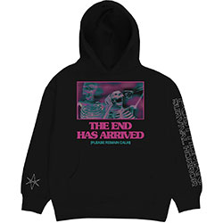 Bring Me The Horizon Unisex Pullover Hoodie: The End (Sleeve Print)