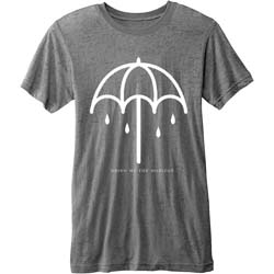 Bring Me The Horizon Unisex Burn Out T-Shirt: Umbrella