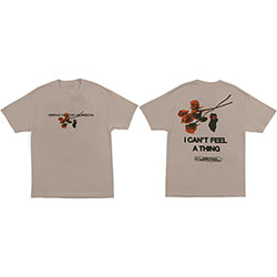 Bring Me The Horizon Unisex T-Shirt: Flowers (Back Print)