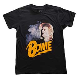 David Bowie Ladies T-Shirt: Retro Bowie (X-Large)