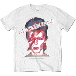 David Bowie Unisex T-Shirt: Aladdin Sane