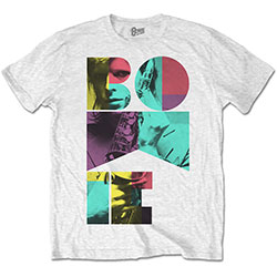 David Bowie Unisex T-Shirt: Colour Sax