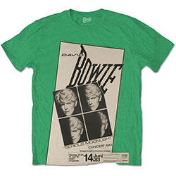 David Bowie Unisex T-Shirt: Concert '83