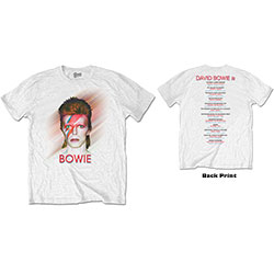 David Bowie Unisex T-Shirt: Bowie Is (Back Print)