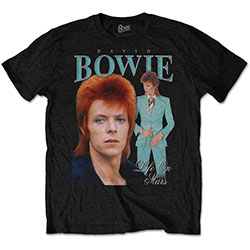 David Bowie Unisex T-Shirt: Life on Mars Homage