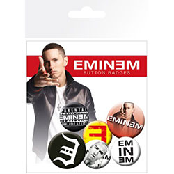 Eminem Button Badge Pack: Recovery
