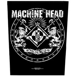 Machine Head Back Patch: Crest