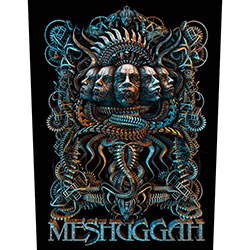 Meshuggah Back Patch: 5 Faces