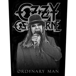 Ozzy Osbourne Back Patch: Ordinary Man