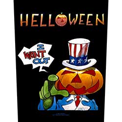Helloween Back Patch: I Want Out