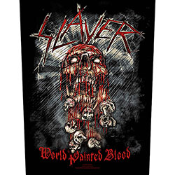 Slayer Back Patch: World Painted Blood
