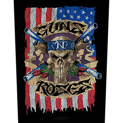 Guns N' Roses Back Patch: Flag