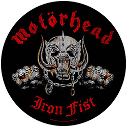 Motorhead Back Patch: Iron Fist 2010 (Loose)