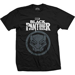 Marvel Comics Unisex T-Shirt: Black Panther Big Icon (Small)