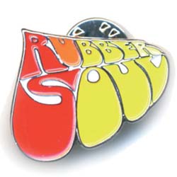 The Beatles  Pin Badge: Rubber Soul  