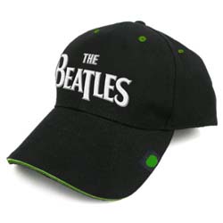 The Beatles Unisex Baseball Cap: Drop T Logo Sandwich Peak (Badge)