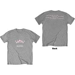BlackPink Unisex T-Shirt: The Album - Crown (Back Print)