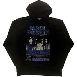 Black Sabbath Unisex Pullover Hoodie: Deutsches '73