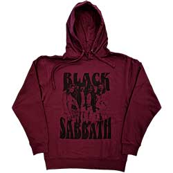 Black Sabbath Unisex Pullover Hoodie: Band and Logo