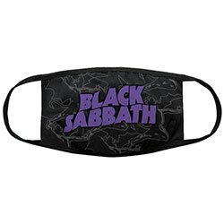 Black Sabbath Face Mask: Distressed