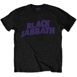 Black Sabbath Kids T-Shirt: Wavy Logo